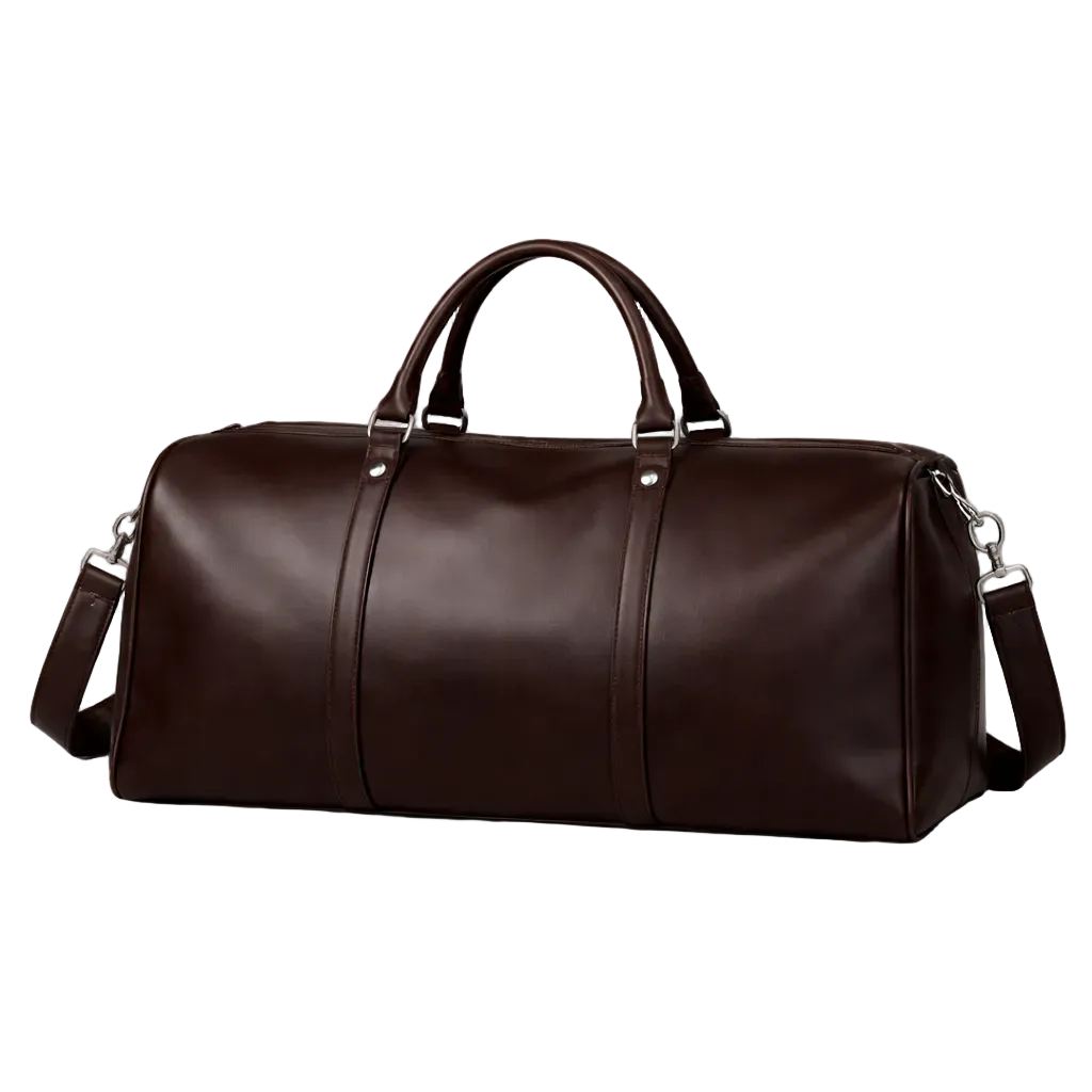 Montari Genuine Leather Duffle Bag
