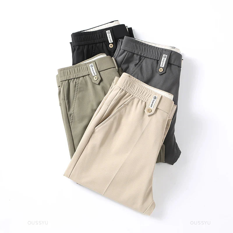 Montari Slim-Fit Dress Pants