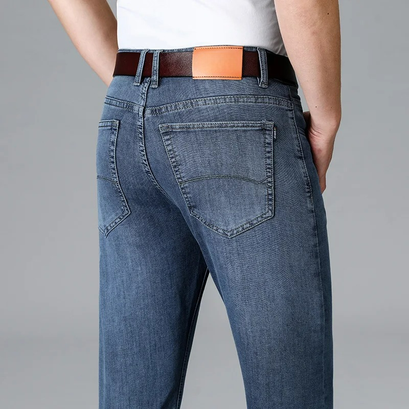 Brennan Stretch Slim Fit Tapered Denim Jeans