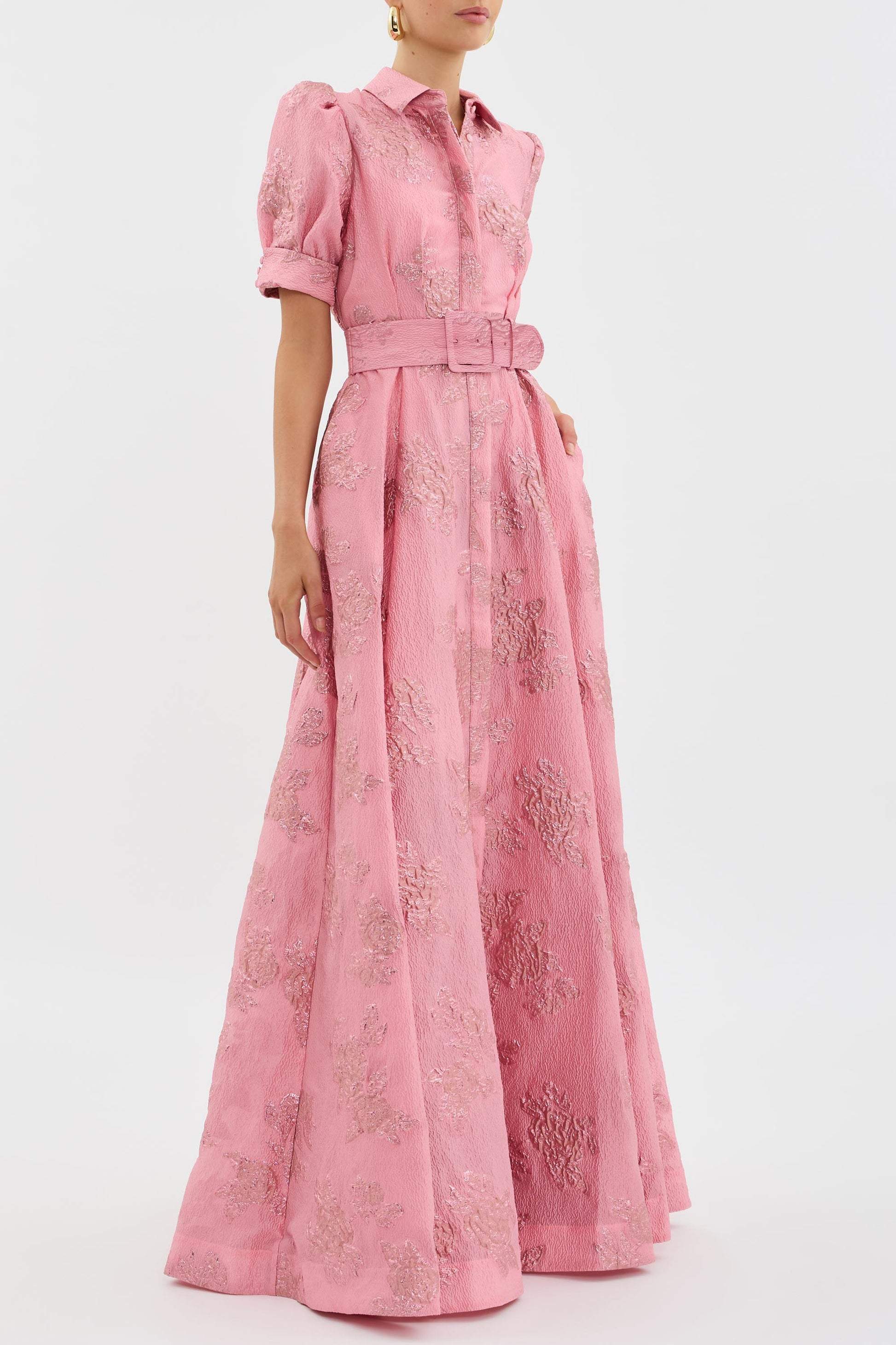 Vintage High-Waist Midi Dress – Women's Cocktail Dress